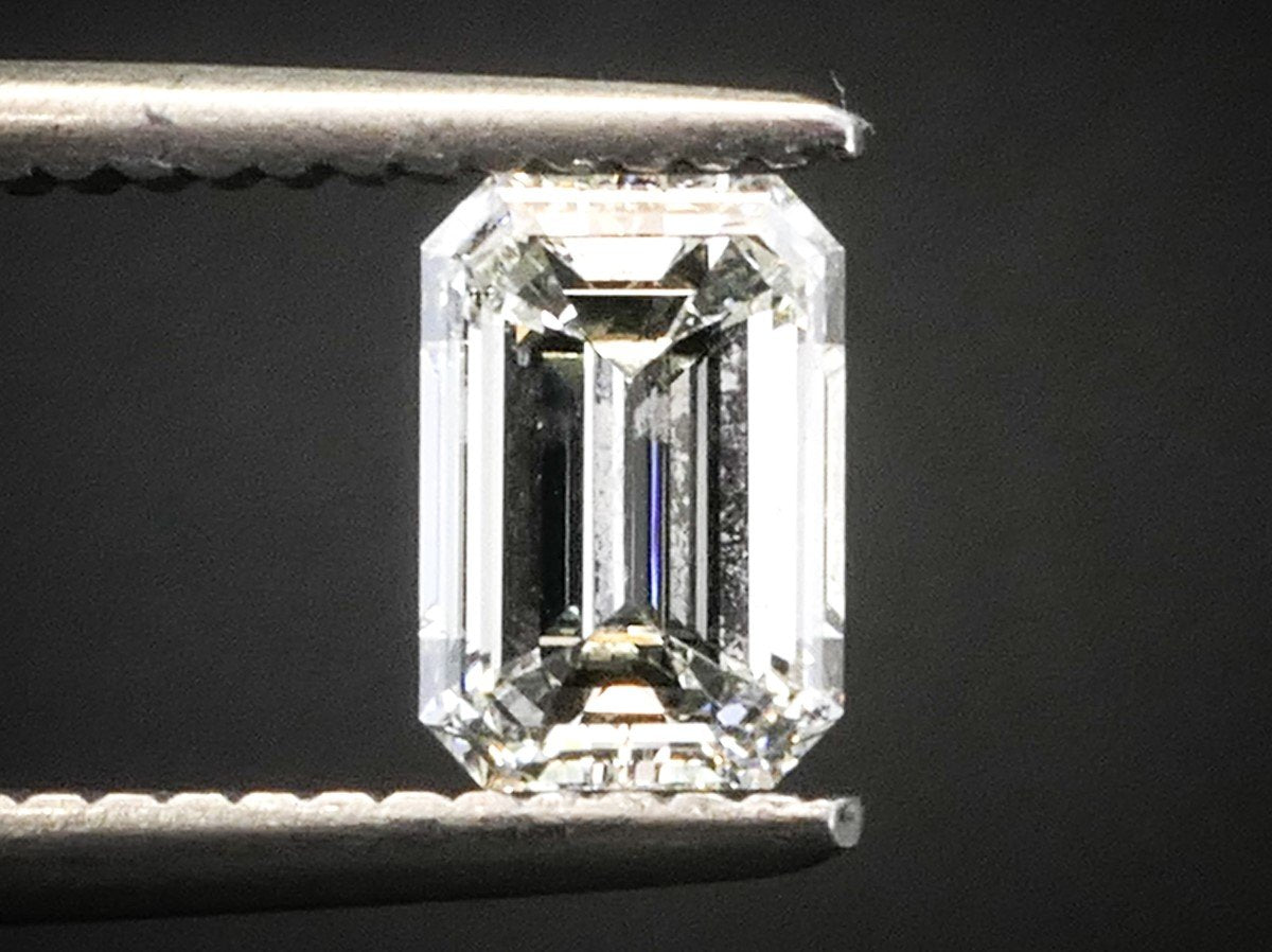 Loose .90ct Emerald Cut Natural Diamond VS2/H i9485
