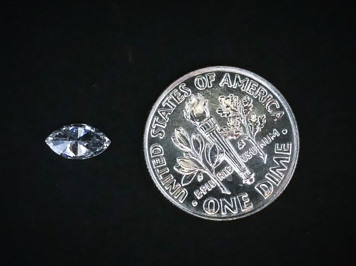 Loose .48ct Marquise Cut IGI Certified Natural Diamond SI1/E i9496