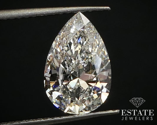 Loose 2.01ct Pear Cut Lab Diamond VS2/G i6985