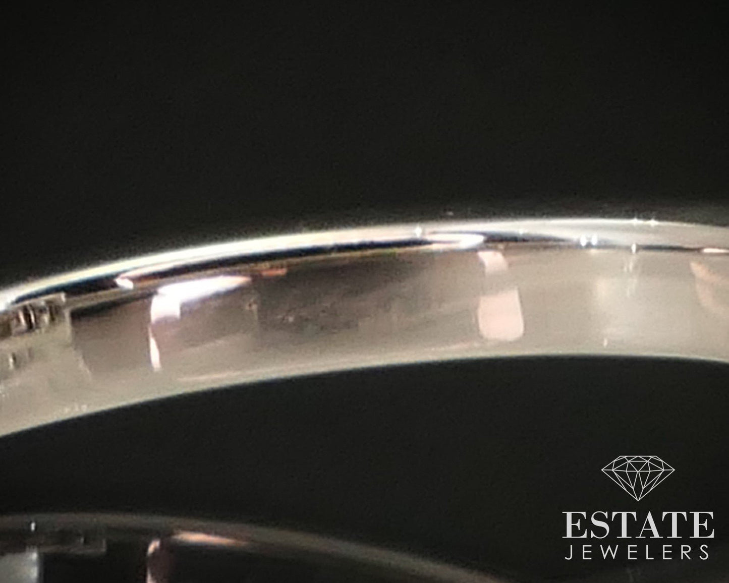 14k White Gold Champagne & White Natural 2.60ctw Diamond Ring 4.4g i14542