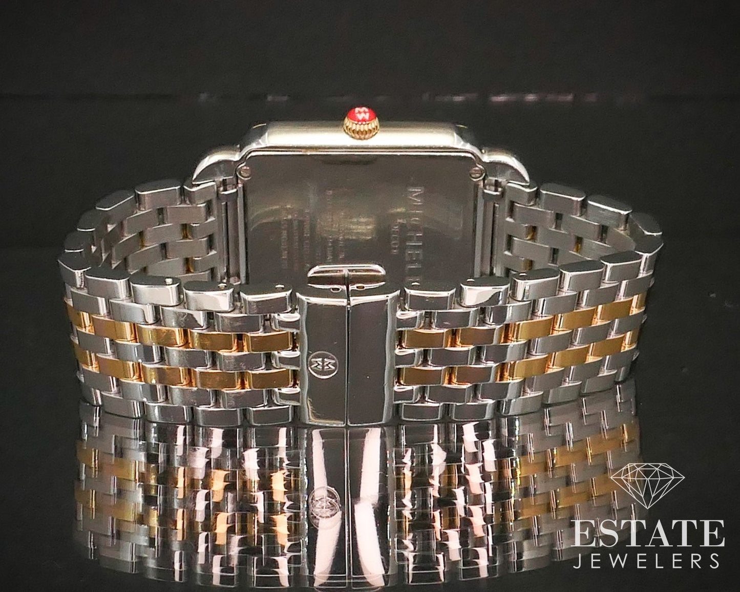 Michele Deco II Diamond Bezel MOP MW06X01C5963 Bracelet Ladies Watch i14673
