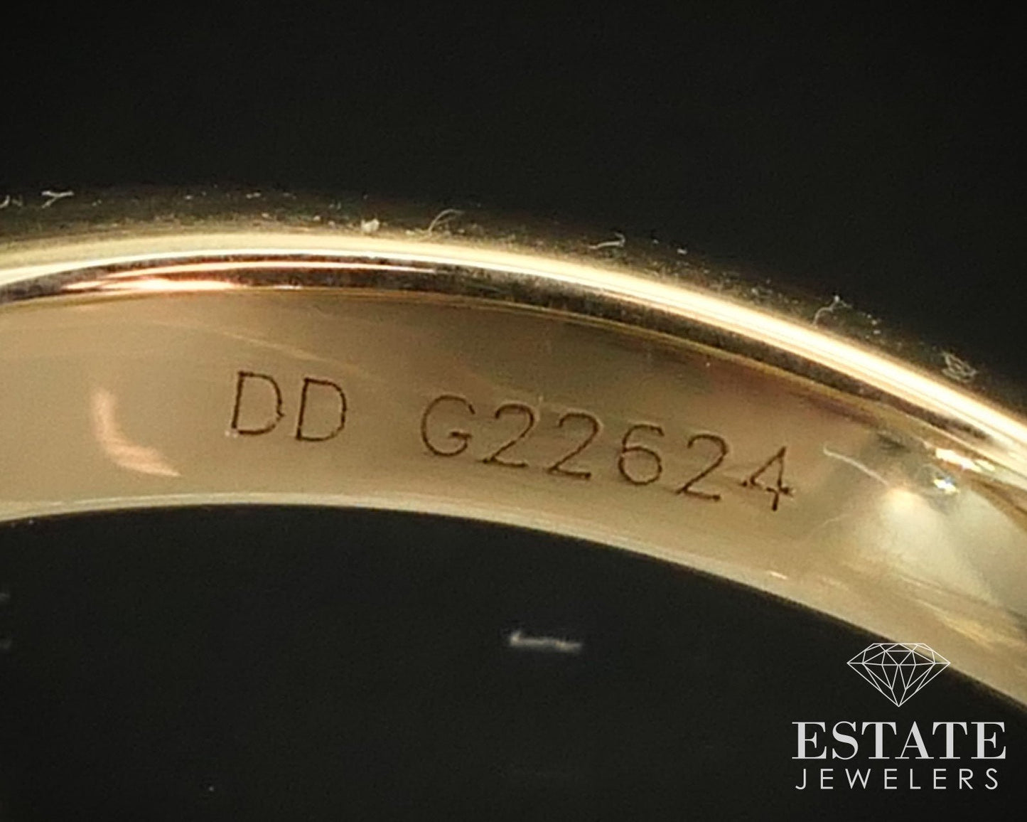 14k Yellow Gold Natural 2.20ctw Diamond Ladies Bypass Band Ring 5.3g i14796