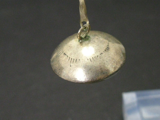 Vintage Sterling 925 Navajo Long Beaded Dangle Earrings 6.8g i14866