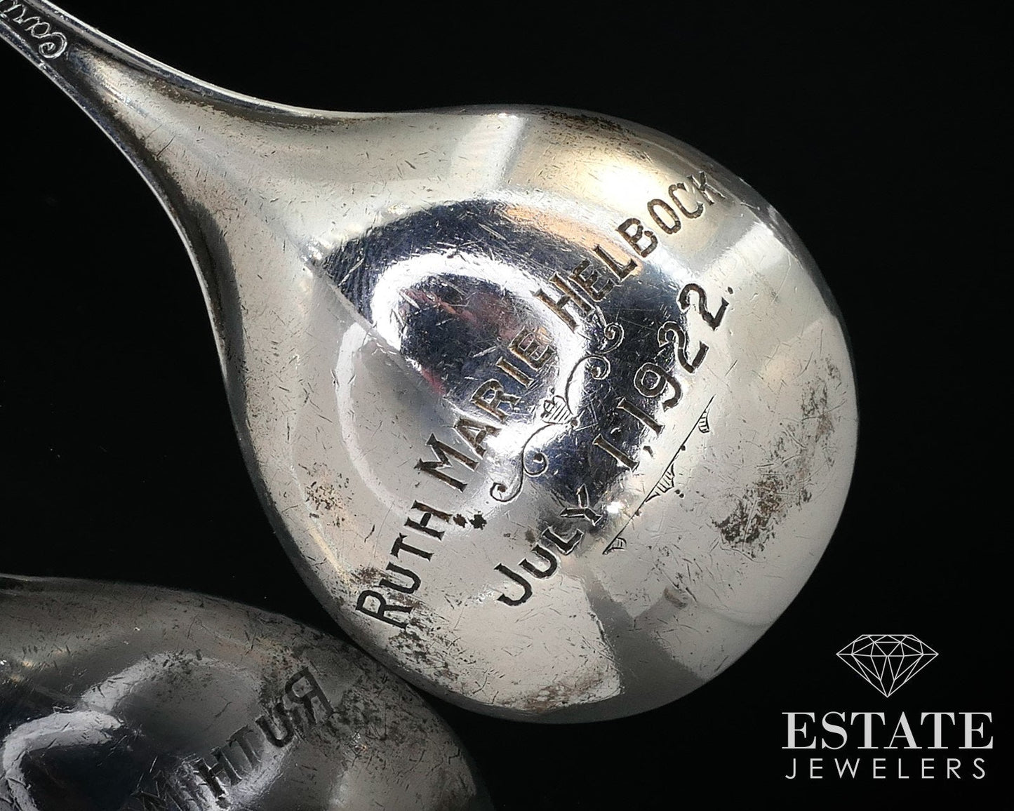 Antique Sterling Silver 925 Cartier Heinz Emil Fuchs Spoon 72.9g i13813