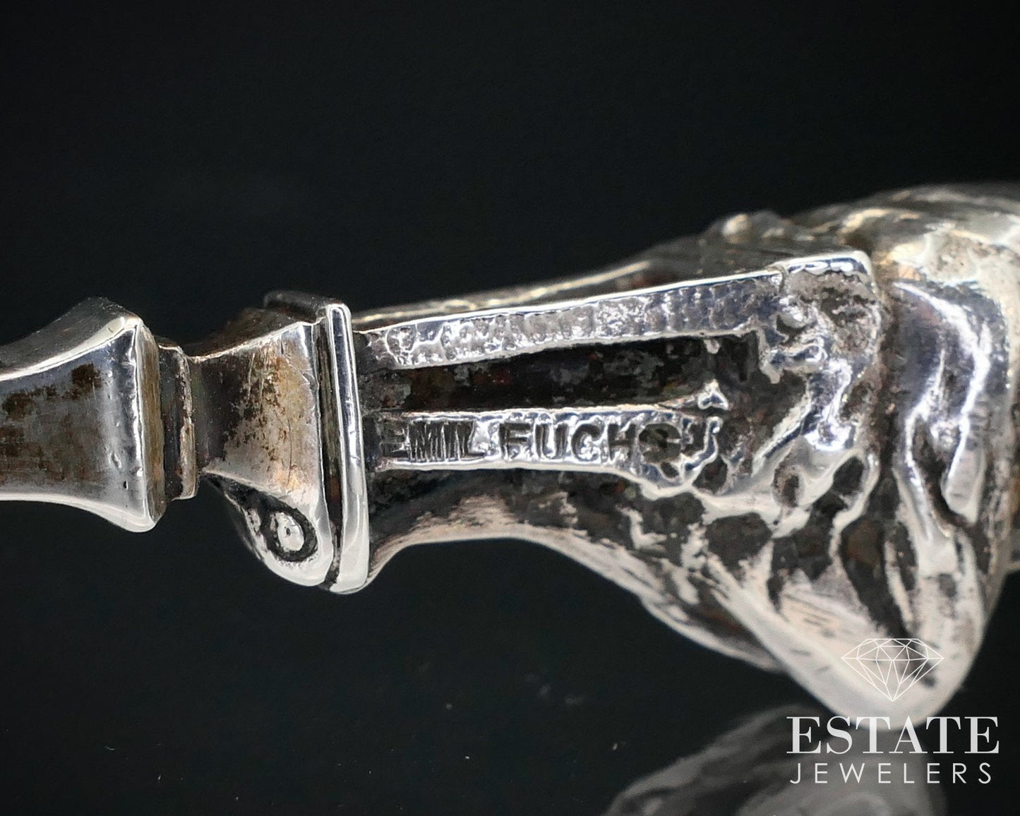 Antique Sterling Silver 925 Cartier Heinz Emil Fuchs Spoon 72.9g i13813