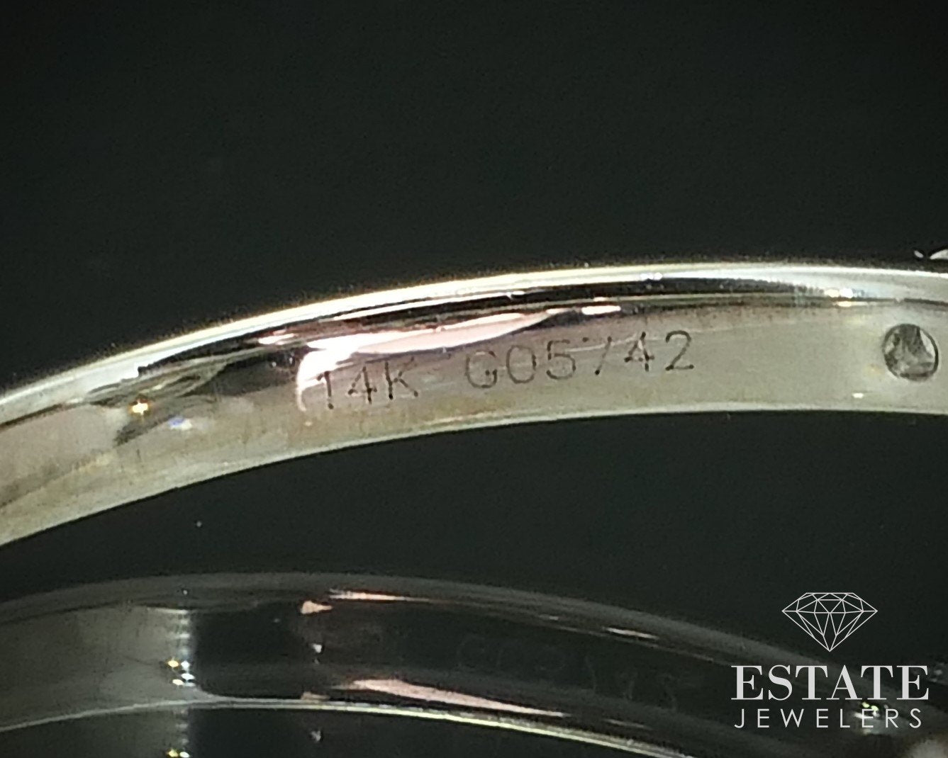 14k White Gold GIA Oval Cut Natural 1.40ctw Diamond Engagement Halo Ring i15624