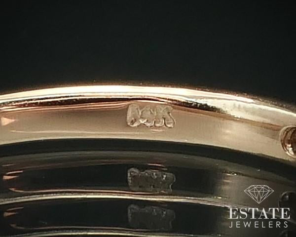 14k Rose Gold 2mm Natural .16ctw Diamond Ladies Wedding Band 2g i15676