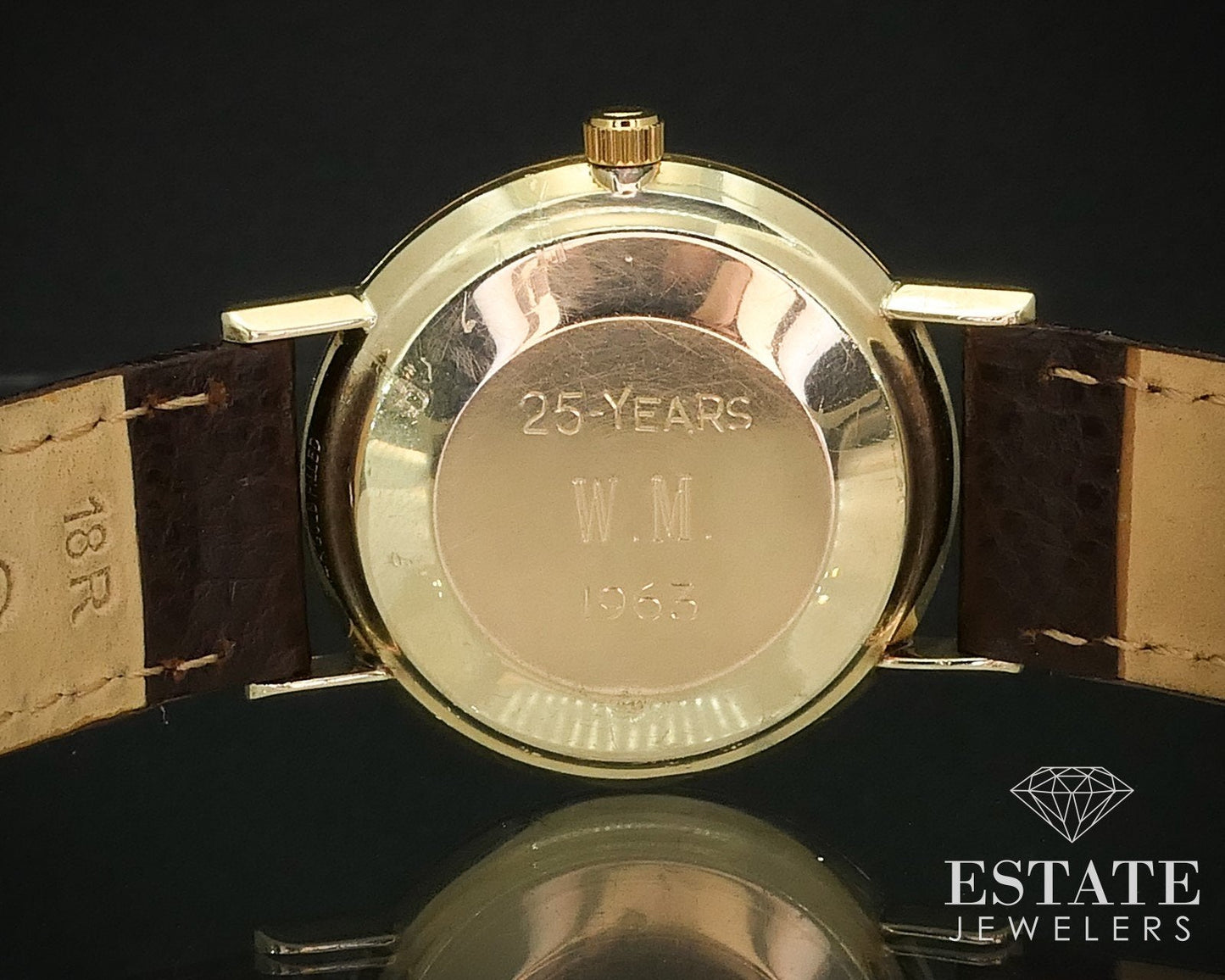 Vintage 1962 Gold Filled Omega Seamaster Cal. 560 Linen Logo Dial Watch i15691