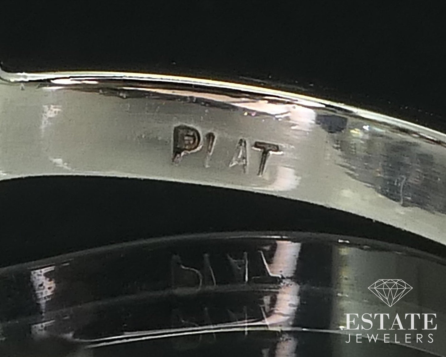 Platinum GIA Oval Natural 1.17ct Diamond Engagement Ladies Ring 7.6g i16069