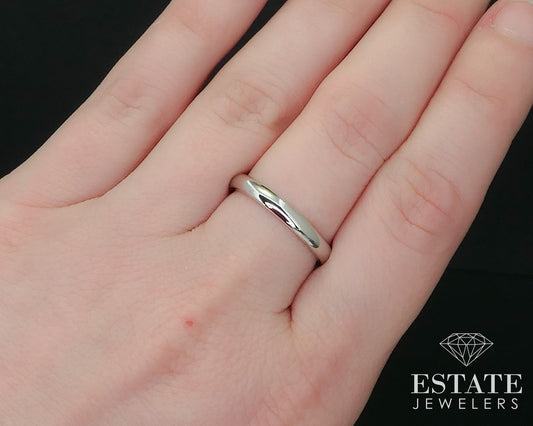 Estate Platinum 2.9mm Comfort Fit Mens Wedding Band Ring 6.2g i16035