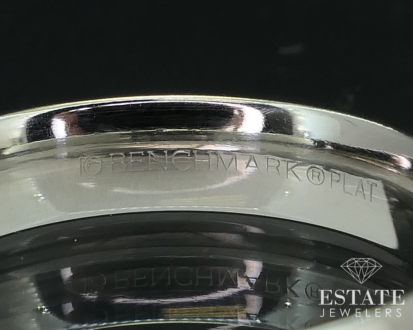 Estate Platinum 5mm Comfort Fit Mens Wedding Band Ring 9.6g i16034