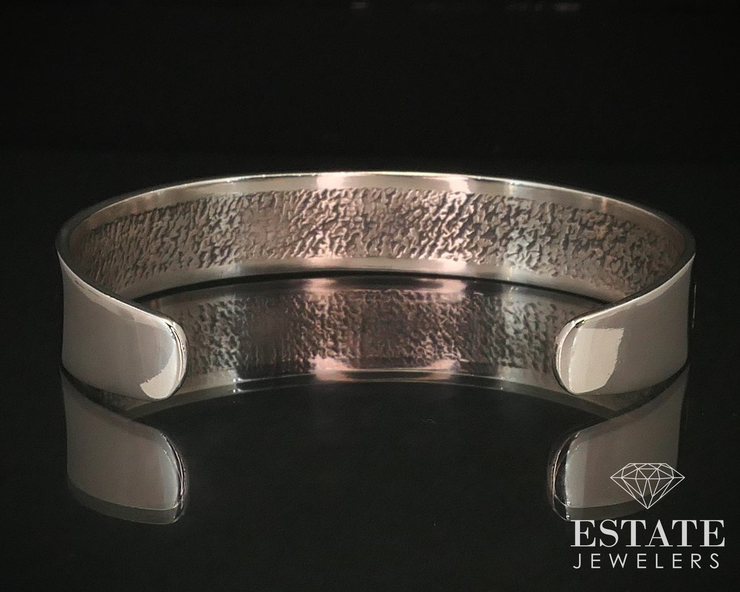 14k & Sterling Roderick Tenorio Southwestern Cuff Bracelet 23.5g i14182