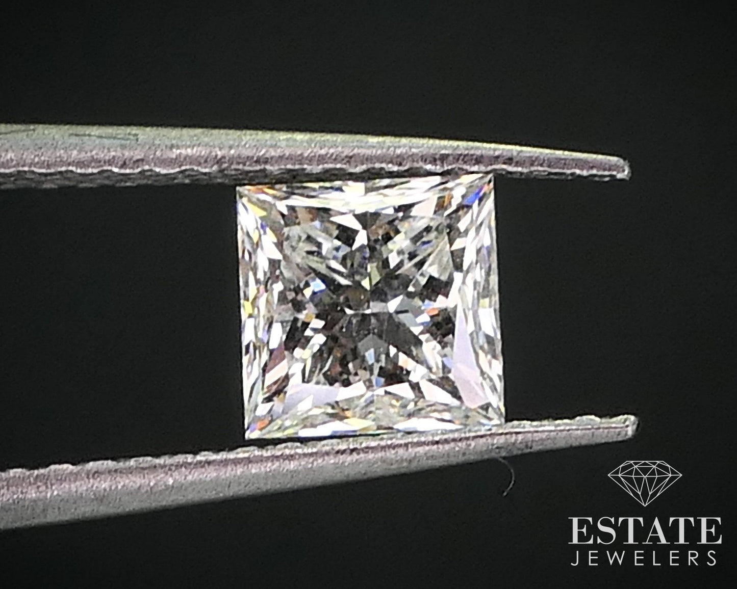 Loose .90ct Princess Cut GIA Cert Natural Diamond VS2/H i16324