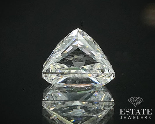 Loose .90ct Princess Cut GIA Cert Natural Diamond VS2/H i16324
