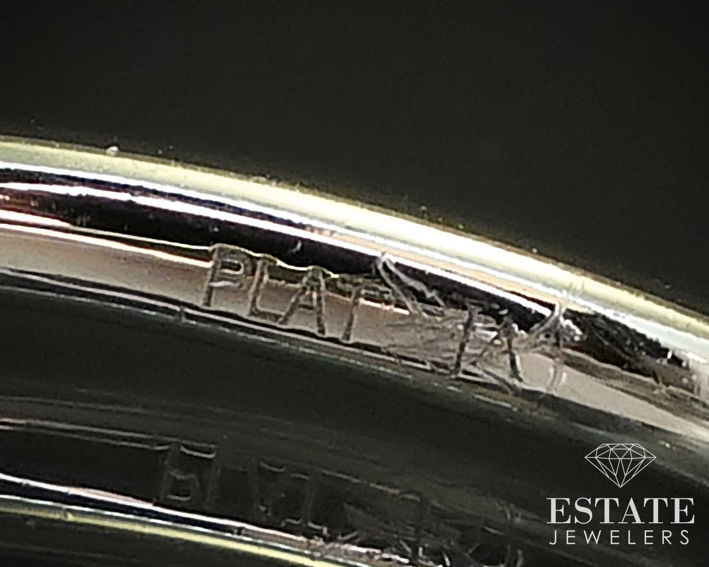 Platinum Marquise Natural .40ctw Diamond Ladies Wedding Band 3.1g i16491