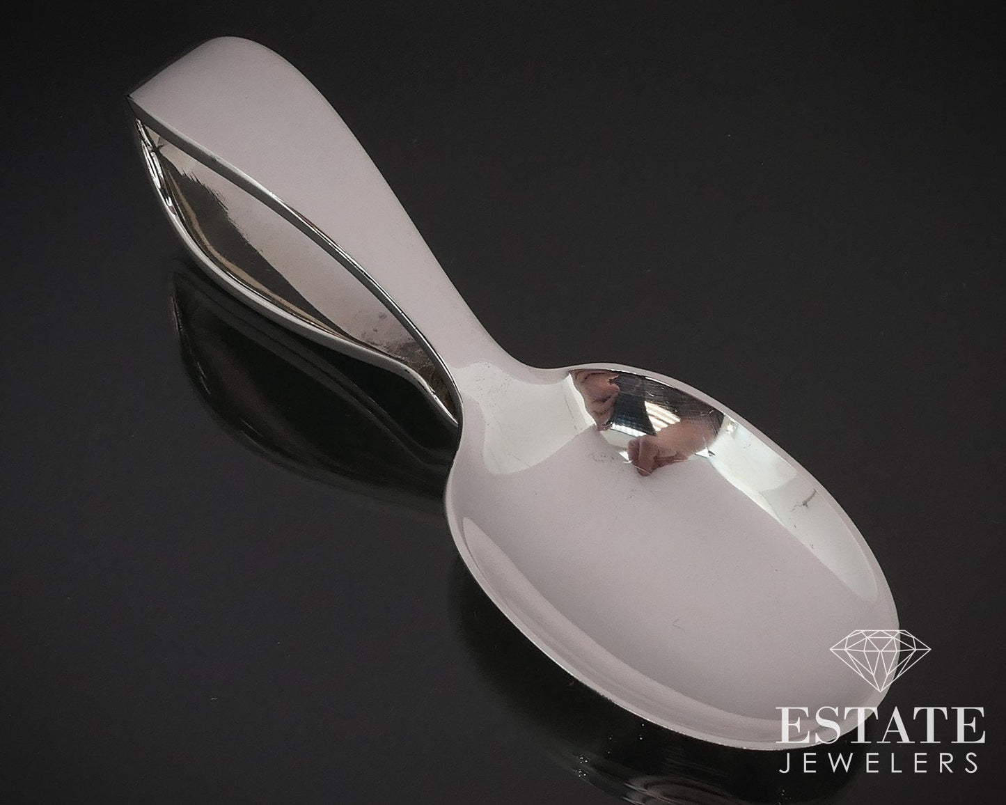 Sterling Silver Tiffany & Co. Classic Baby Spoon 36.5g i16582
