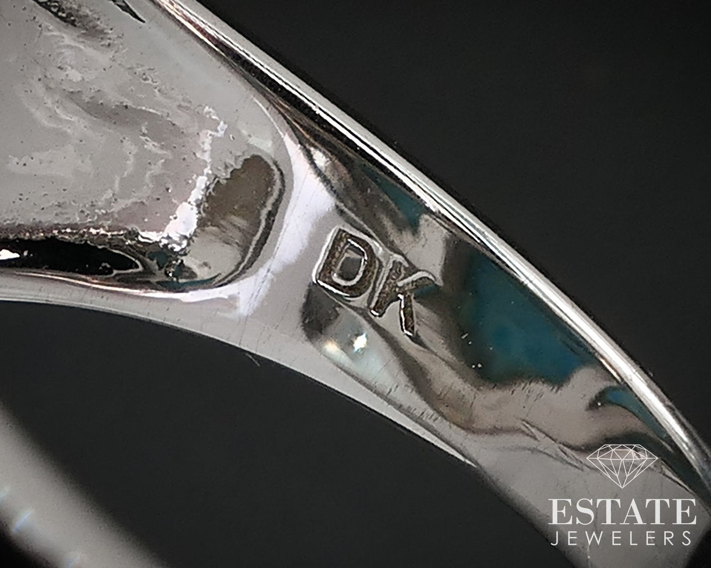 Sterling Silver DK Natural Turquoise Ladies Band Ring 9.2g i16742