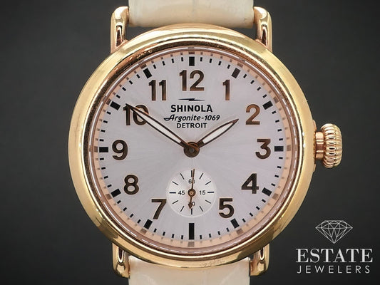 Shinola Runwell 36mm Rose Gold Stainless Steel Ladies Watch i16723