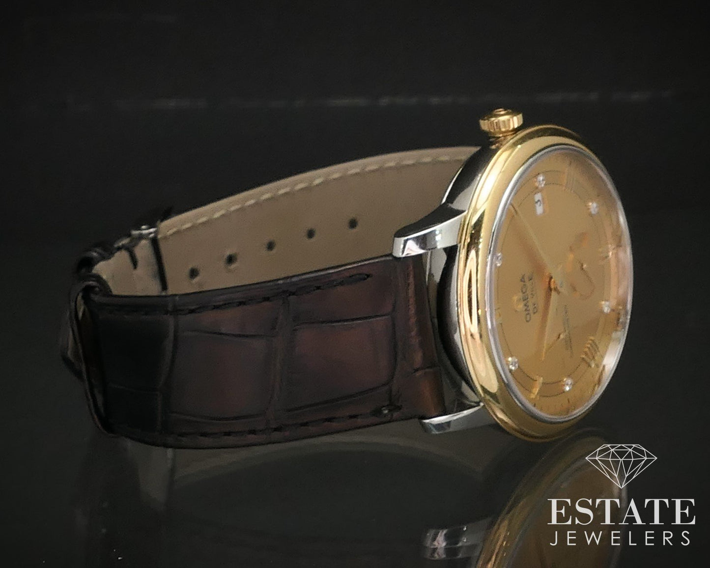 Omega De Ville Prestige Diamond Co-Axier Power Reserve Automatic Watch i17077
