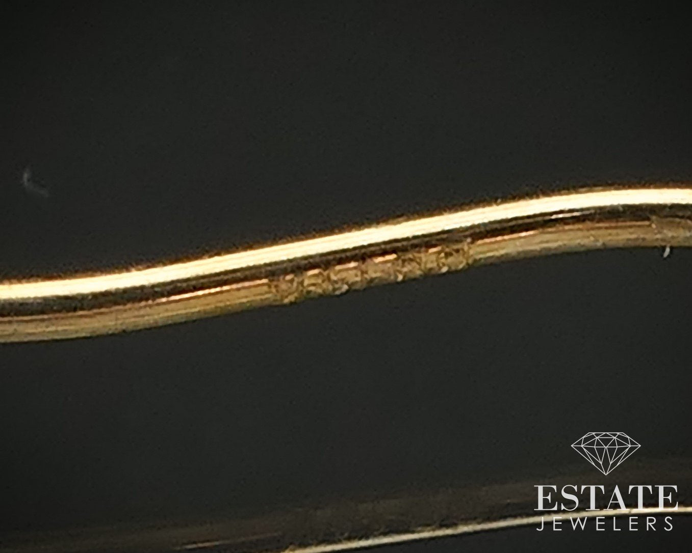 14k Yellow Gold 3.1mm Smooth Large Hoop Earrings 4.4g i17196b