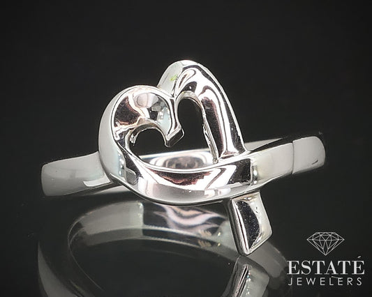 Sterling Paloma Picasso Tiffany & Co Loving Heart Ring 6g i17169
