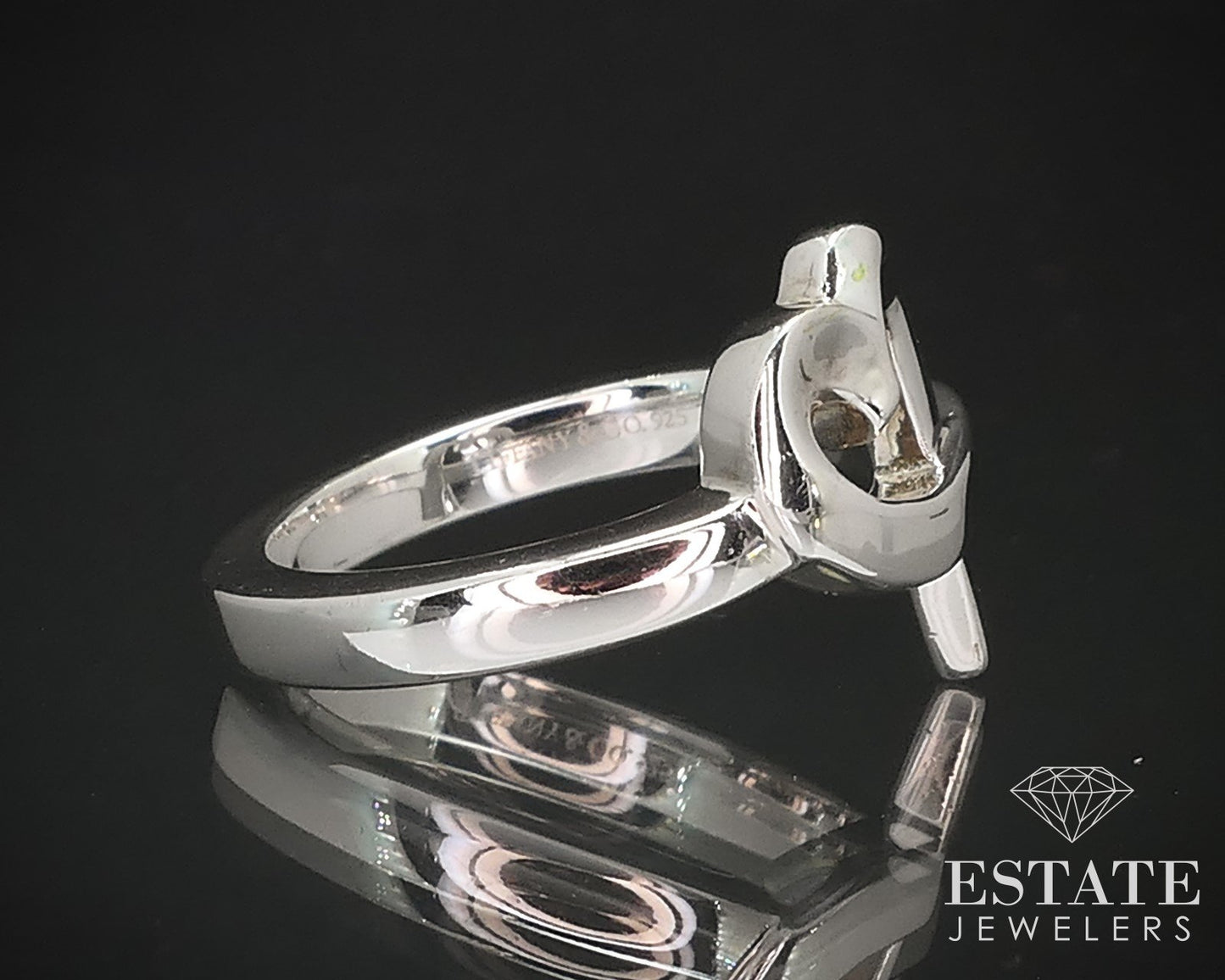 Sterling Paloma Picasso Tiffany & Co Loving Heart Ring 6g i17169