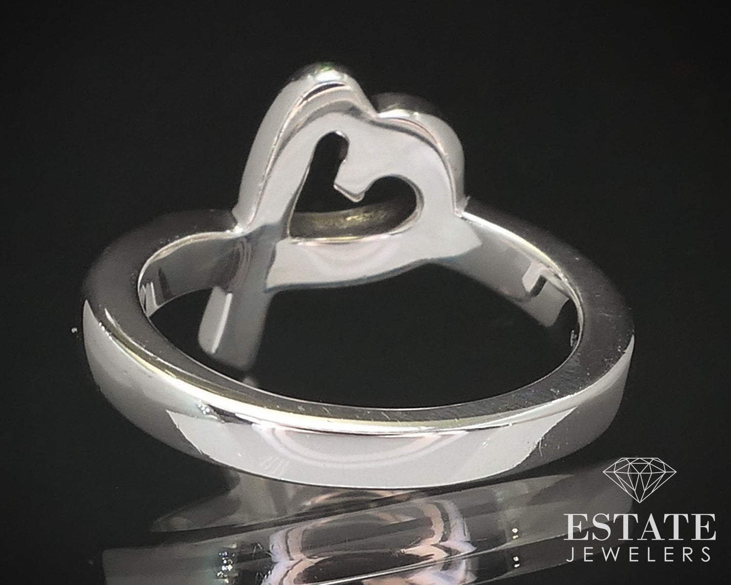 Sterling Paloma Picasso Tiffany & Co Loving Heart Ring 6g i17169