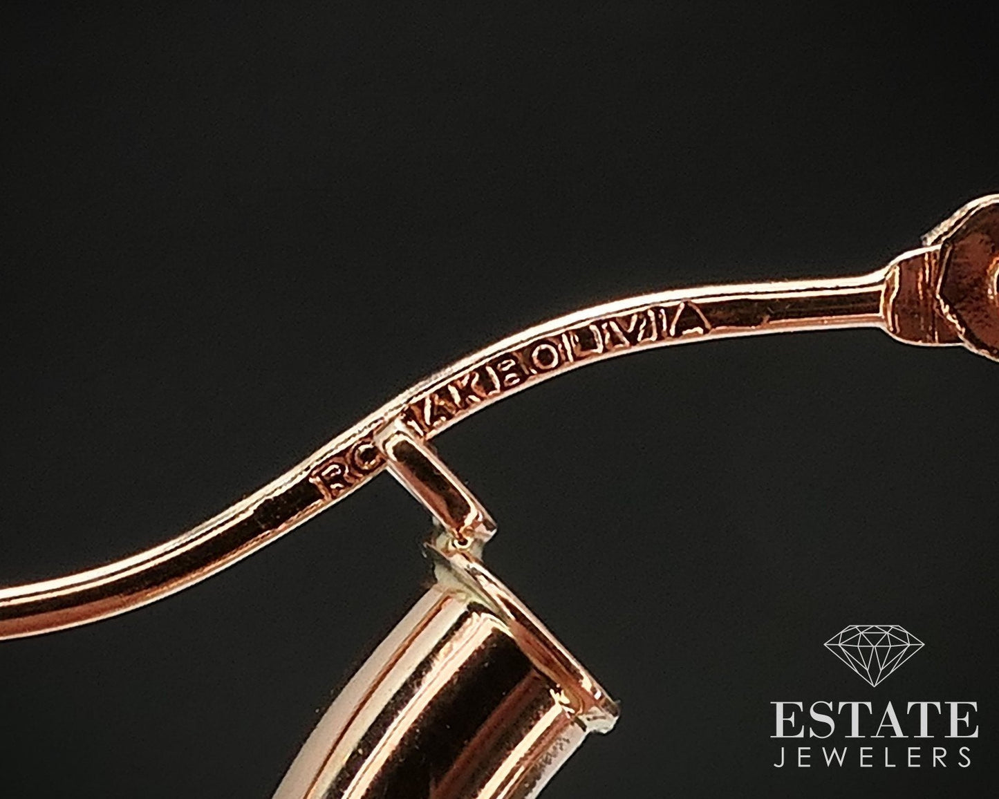 14k Rose Gold 3mm Smooth Hoop Ladies Earrings 1.7g i17132b