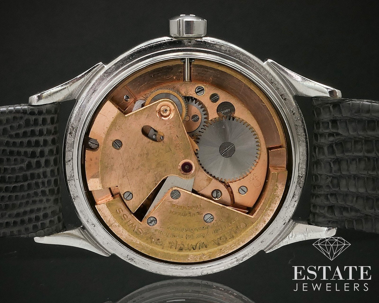 Vintage 18k & Stainless Omega Constellation Automatic 354 Mens Watch i17382