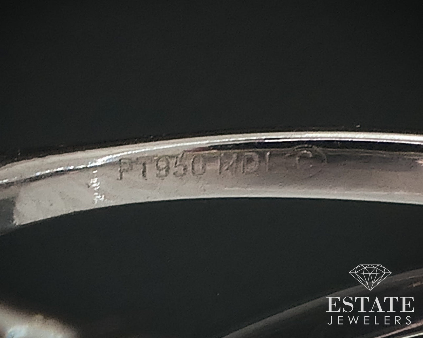 Platinum Round Cut Natural 1.00ctw Diamond Halo Engagement Ring 5.8g i17635