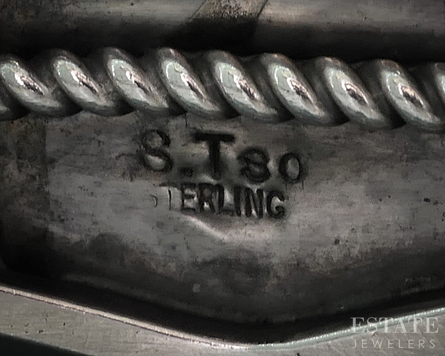 Vintage Sterling Navajo Natural Turquoise Sheila Tso Cuff Bracelet 23.6g i18009