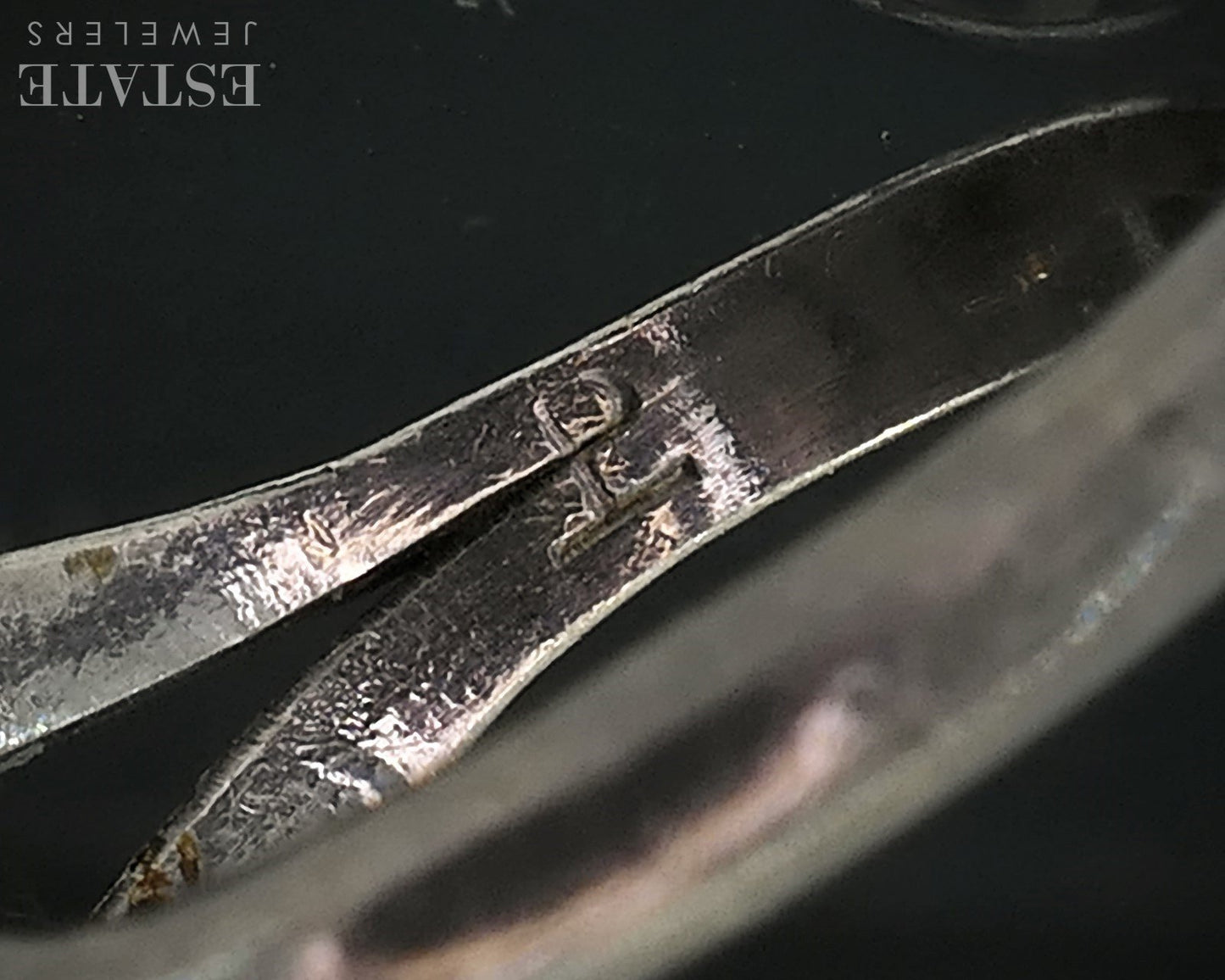 Vintage Sterling Prince Trading Co. Natural Turquoise Navajo Ring 8.9g i18167