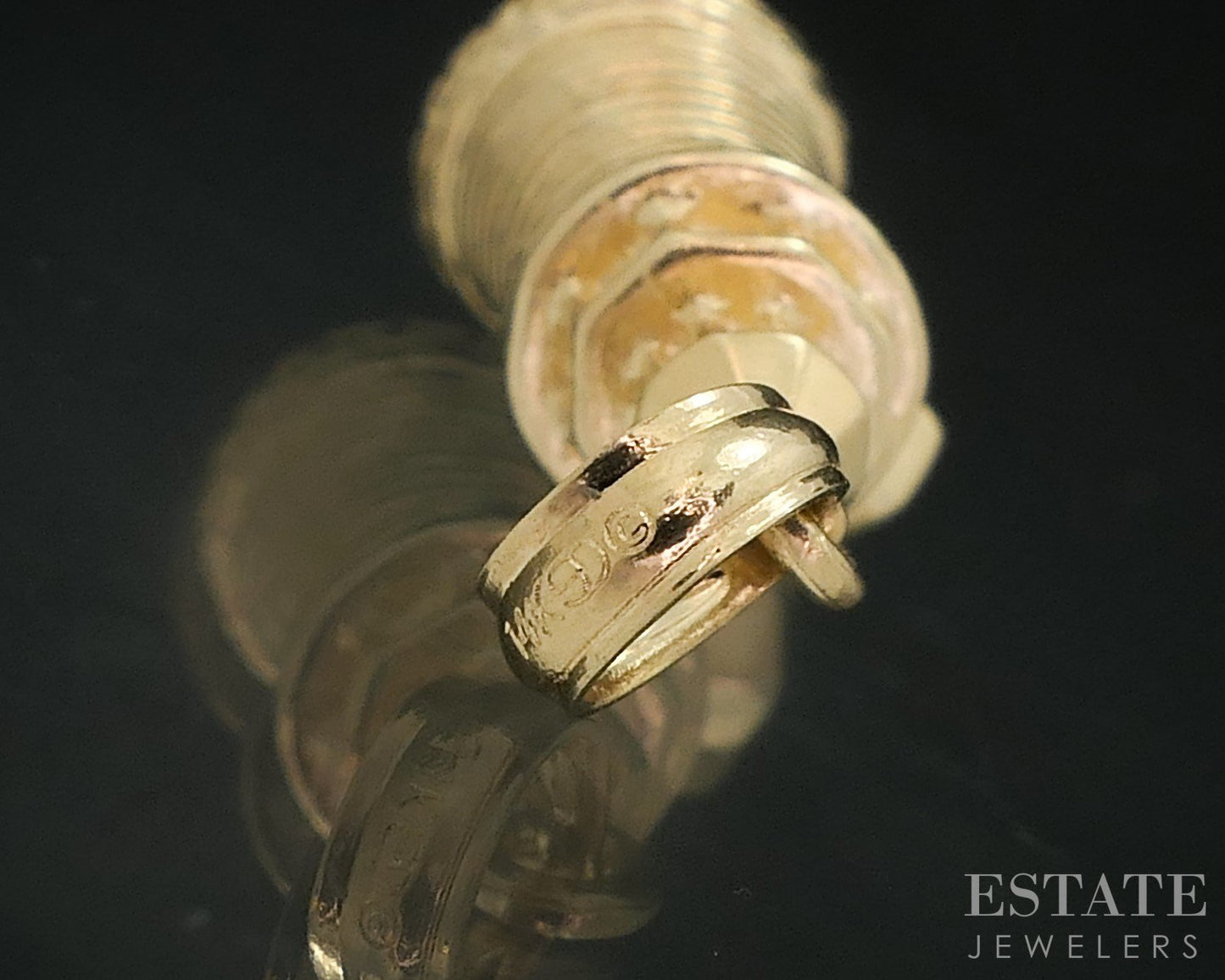 14k Yellow Gold Dimensional Lighthouse Charm Pendant 3.7g i18216b