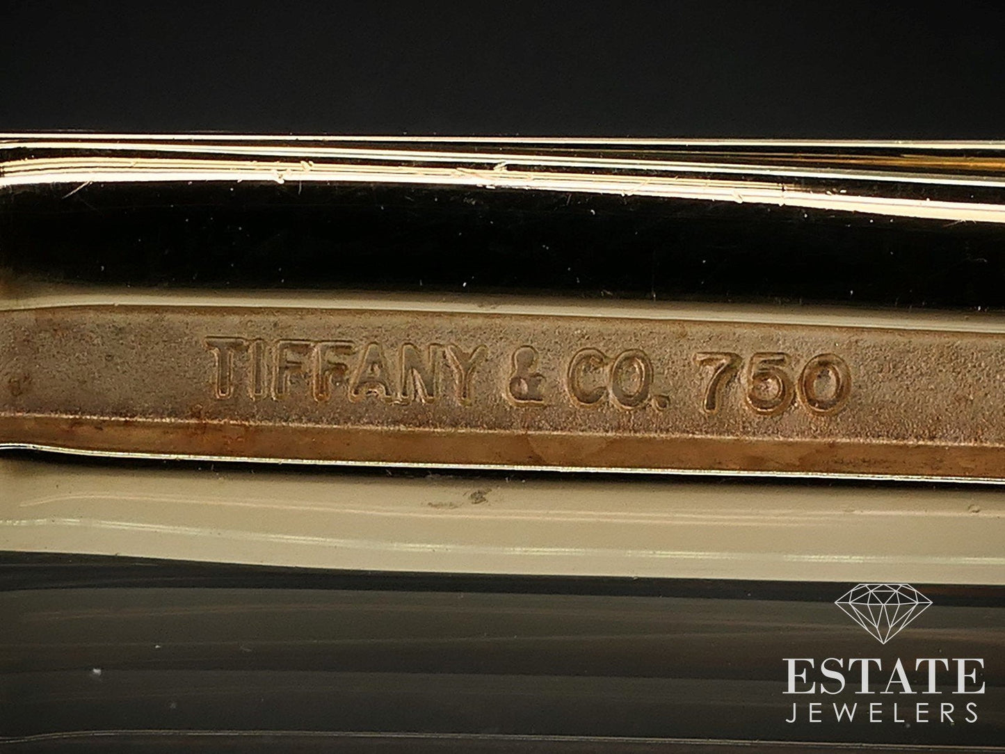 18k Yellow Gold Tiffany & Co. Atlas Money Clip 10.8g i17017
