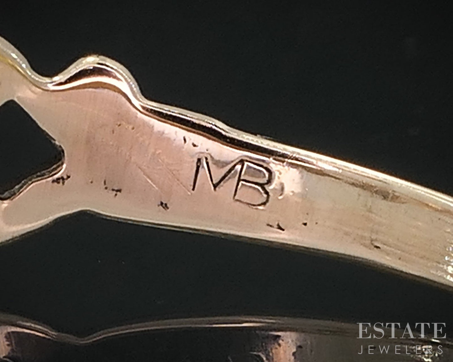 Vintage 10k Yellow Gold Natural Garnet Solitaire Ladies Ring 2.6g i18419b