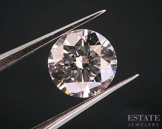 Loose .55ct Round Cut IGI Certified Natural Diamond SI2/I i18472