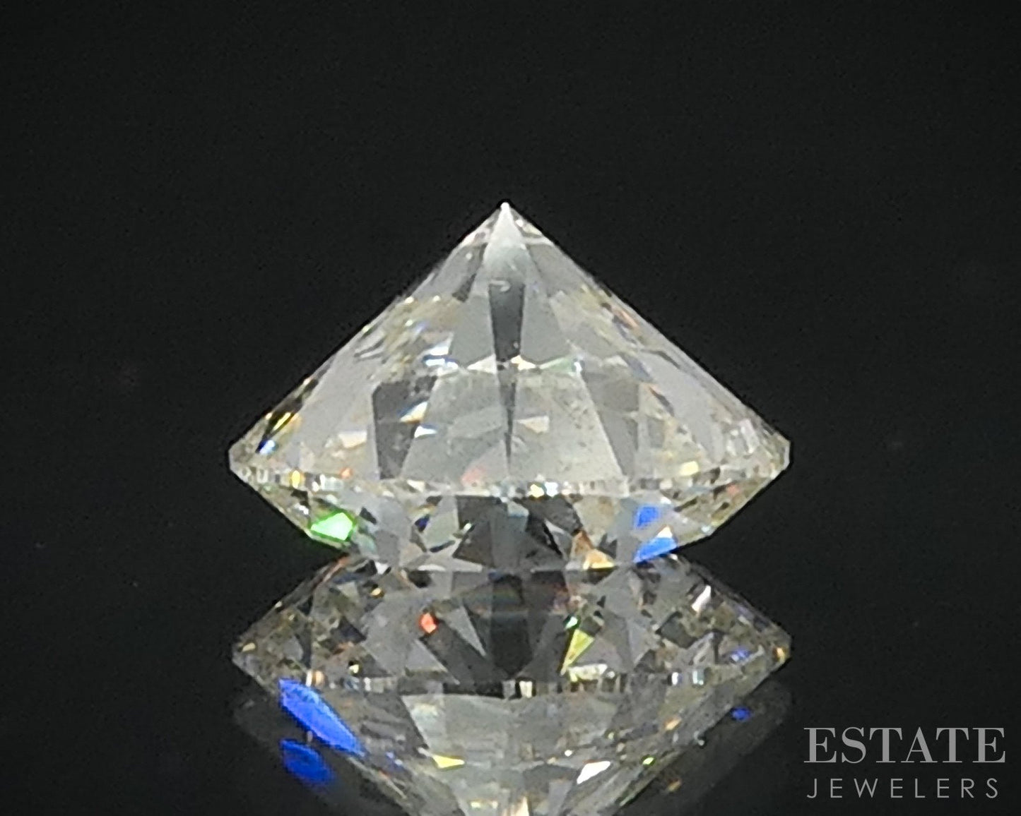 Loose .61ct Round Cut GIA Certified Natural Diamond SI1/J i18471