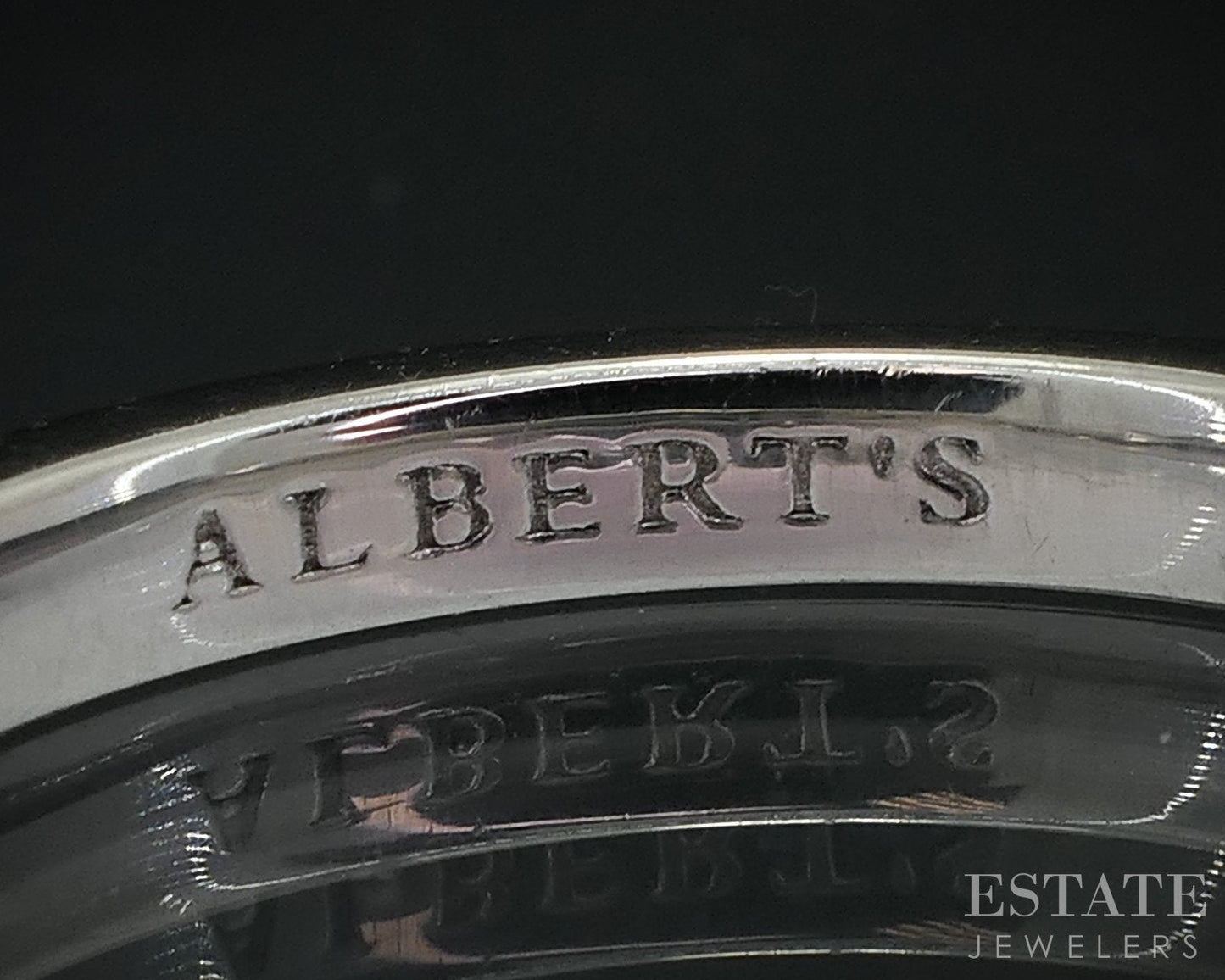 Platinum Round Natural .30ctw Diamond Ladies Wedding Band 5.1g i18577