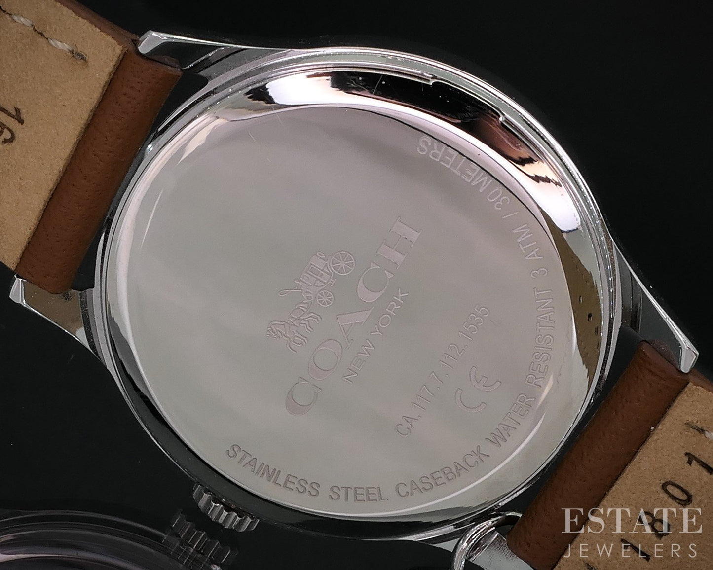 Coach Classic Star Leather Ladies Watch i18564