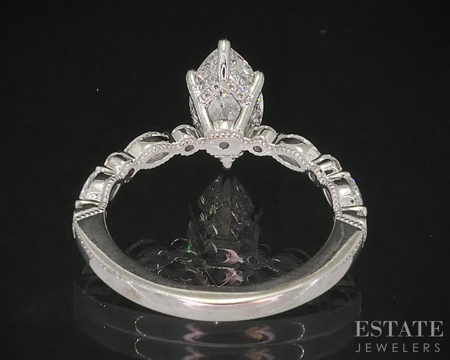 14k White Gold Neil Lane GSI Lab Created 1.52ct Diamond Engagement Ring i18928