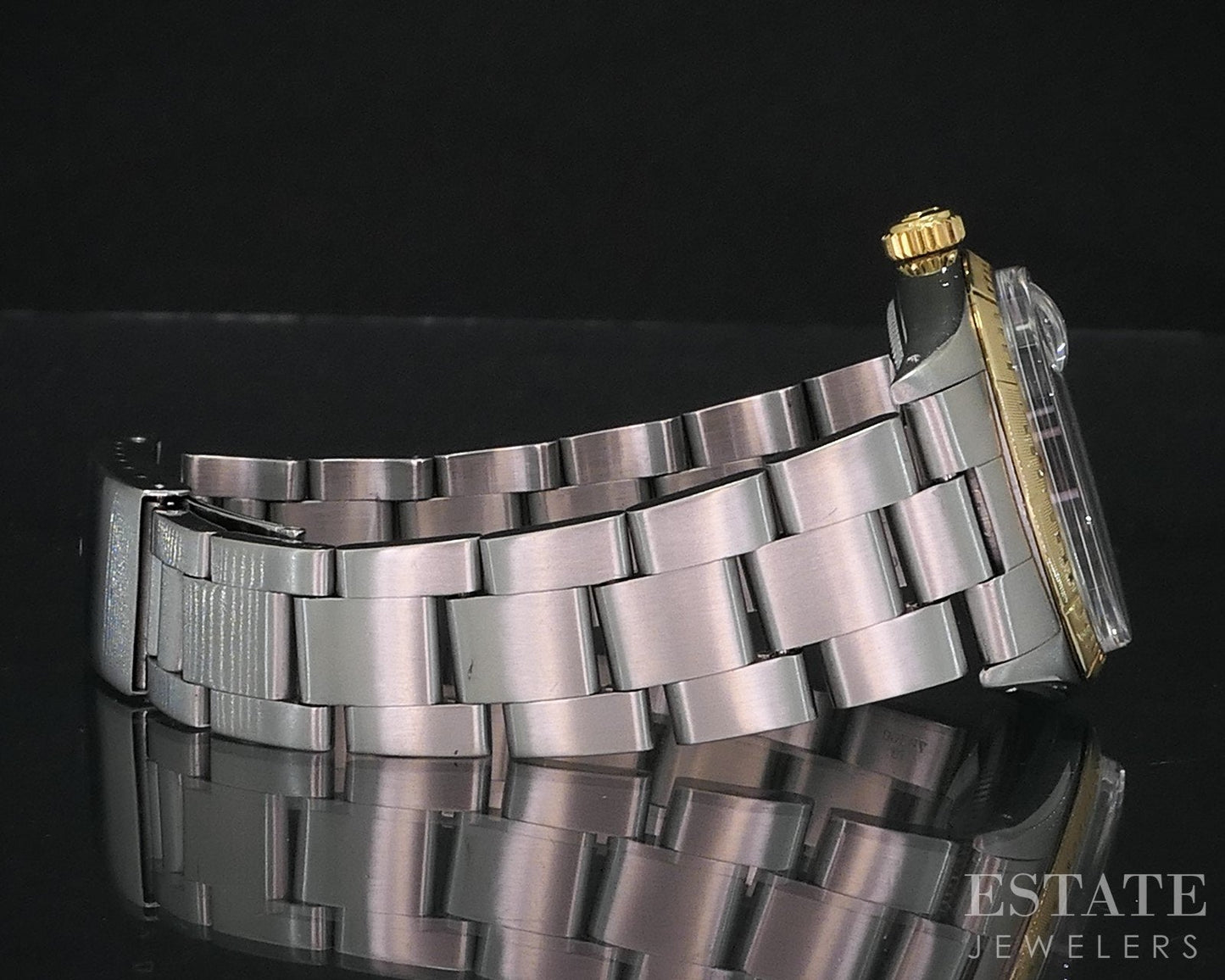 1971 Rolex Oyster Perpetual Date Two Tone 1512 Zephyr Dial Mens Watch i19085