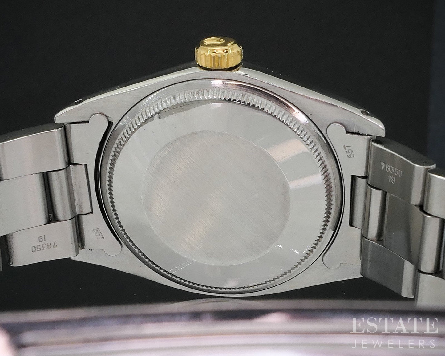 1971 Rolex Oyster Perpetual Date Two Tone 1512 Zephyr Dial Mens Watch i19085