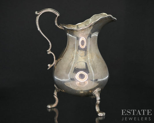 Sterling Tiffany & Co. Makers 4331 1876 Footed Tea Coffee Creamer 119g i19218