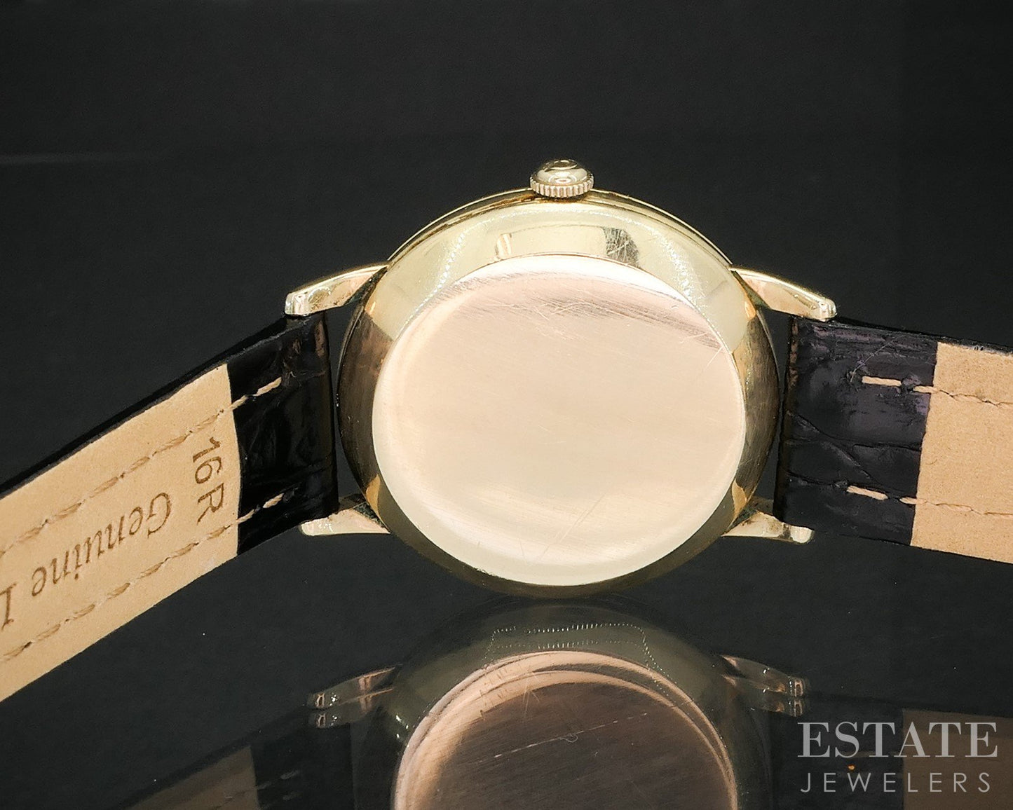 Vintage 1952 Omega Gold Filled Bumper Auto Honeycomb Cal. 354 Mens Watch i19226