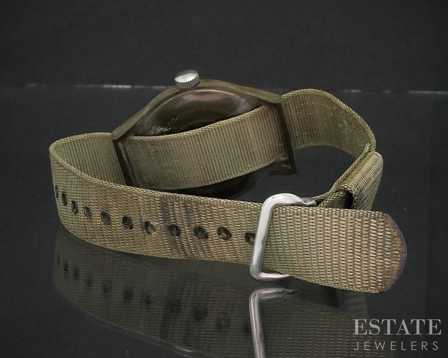 Vintage Benrus MIL-W-46374A Vietnam 1975 Mens Military Watch i19221