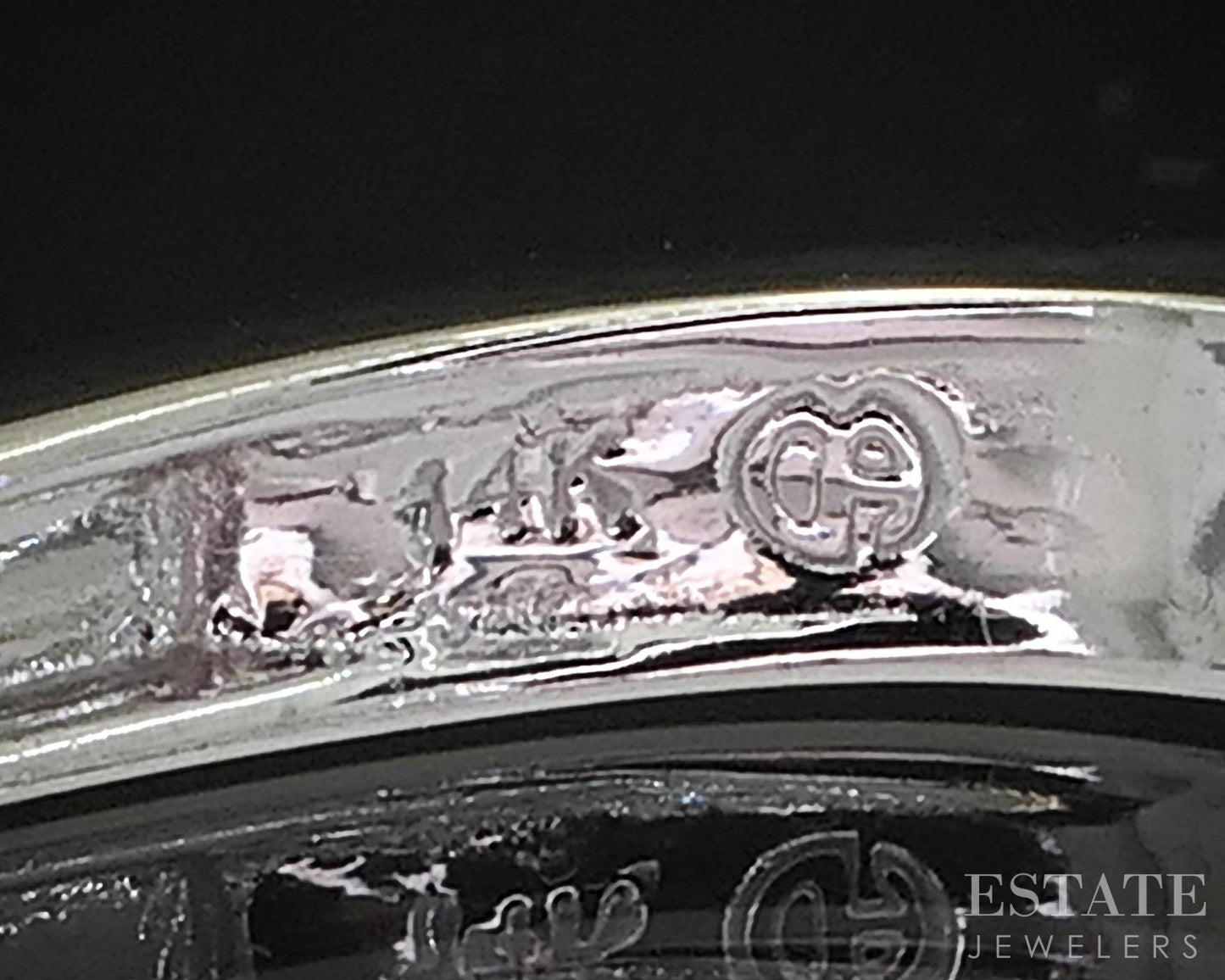 14k White Gold Natural .20ctw Diamond Hinged Hoop Earrings 4g i19310