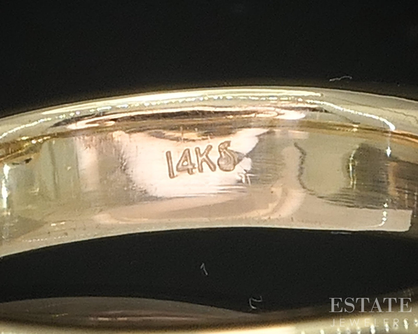14k Yellow Gold Princess GIA Natural 1.15ct Diamond Solitaire Ring i19364