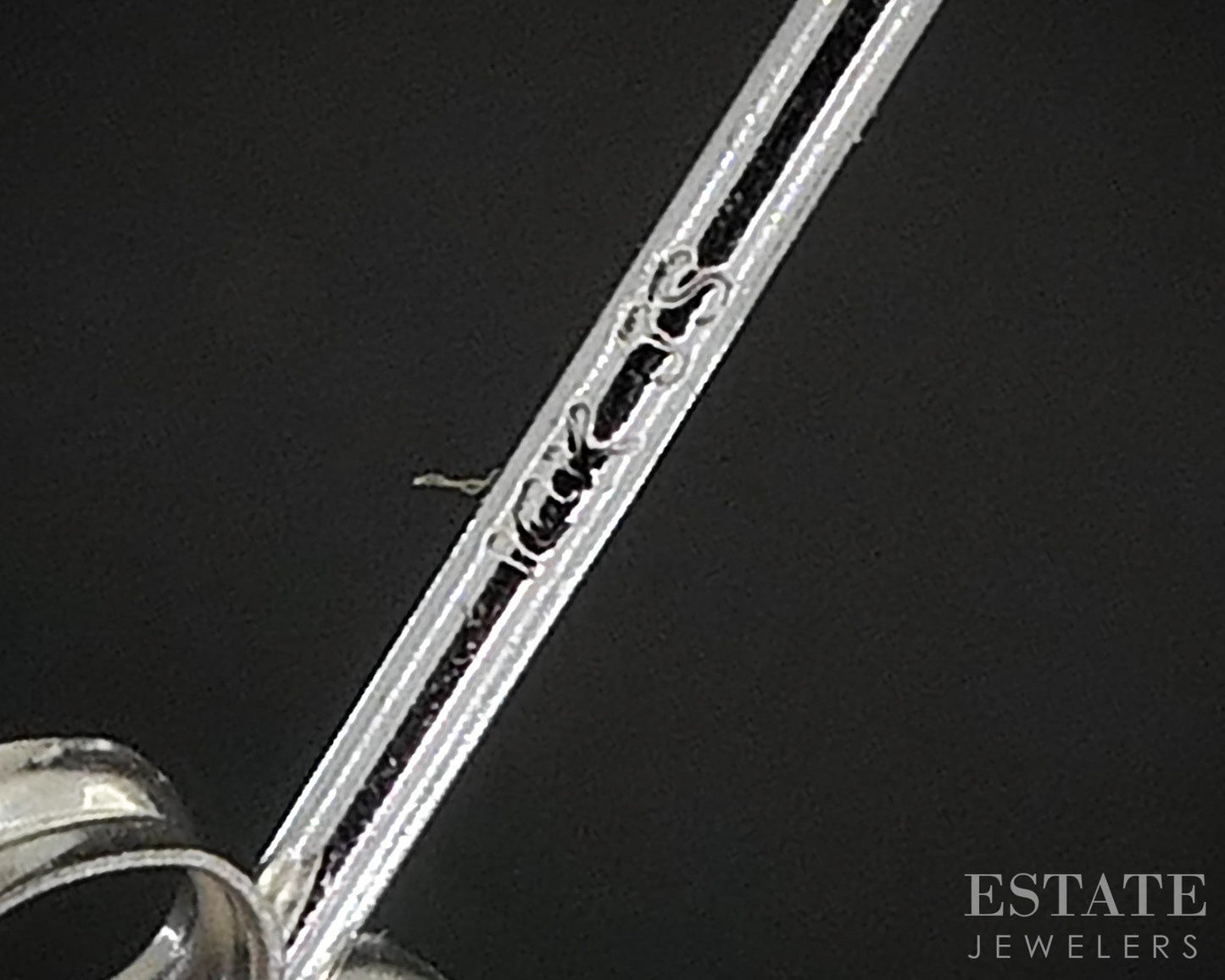 14k White Gold Round Natural .22ctw Champagne Diamond Stud Earrings i19386b