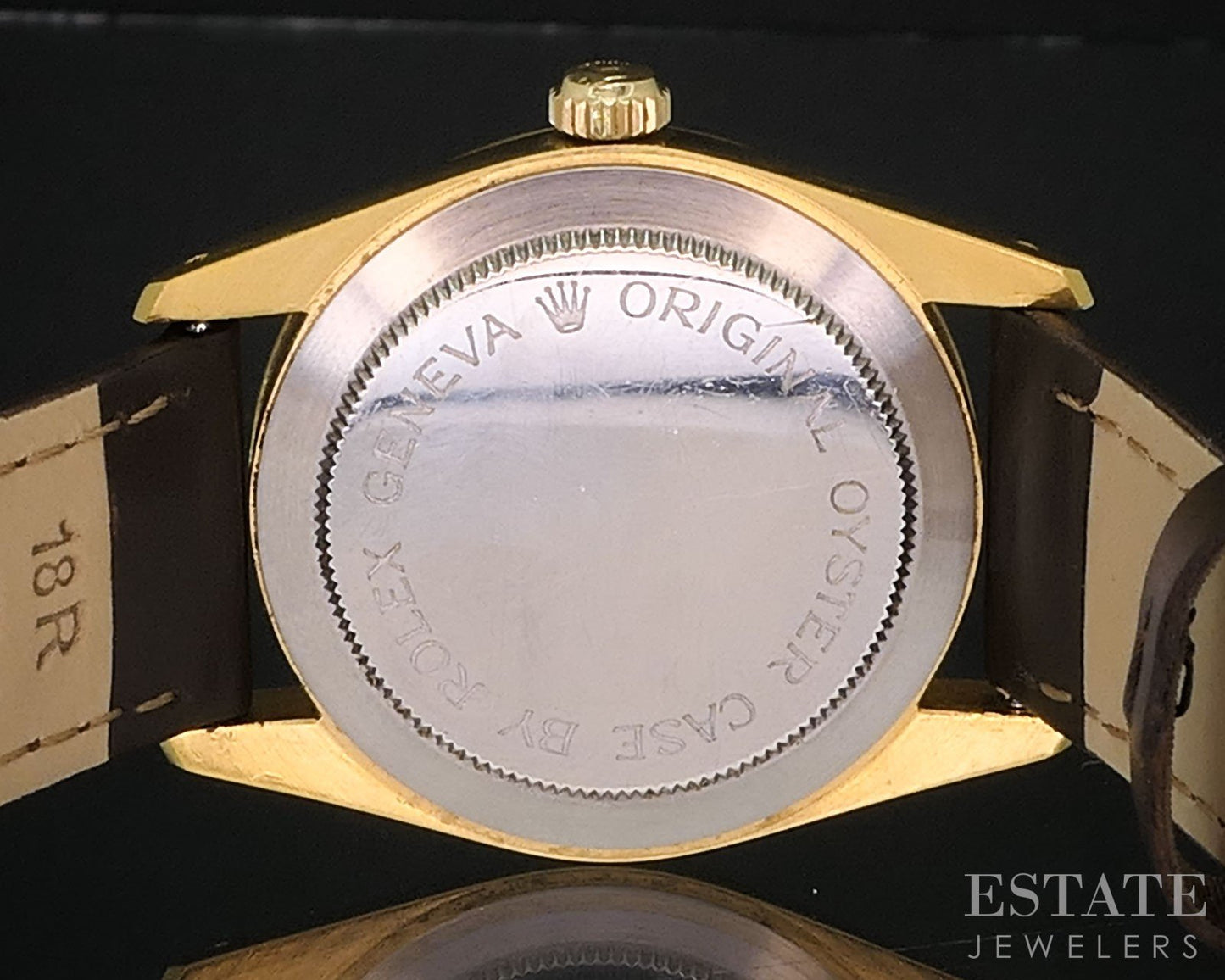 1984 Tudor Prince Oysterdate 74001 Rolex Gold Stick Dial Mens Watch i19623