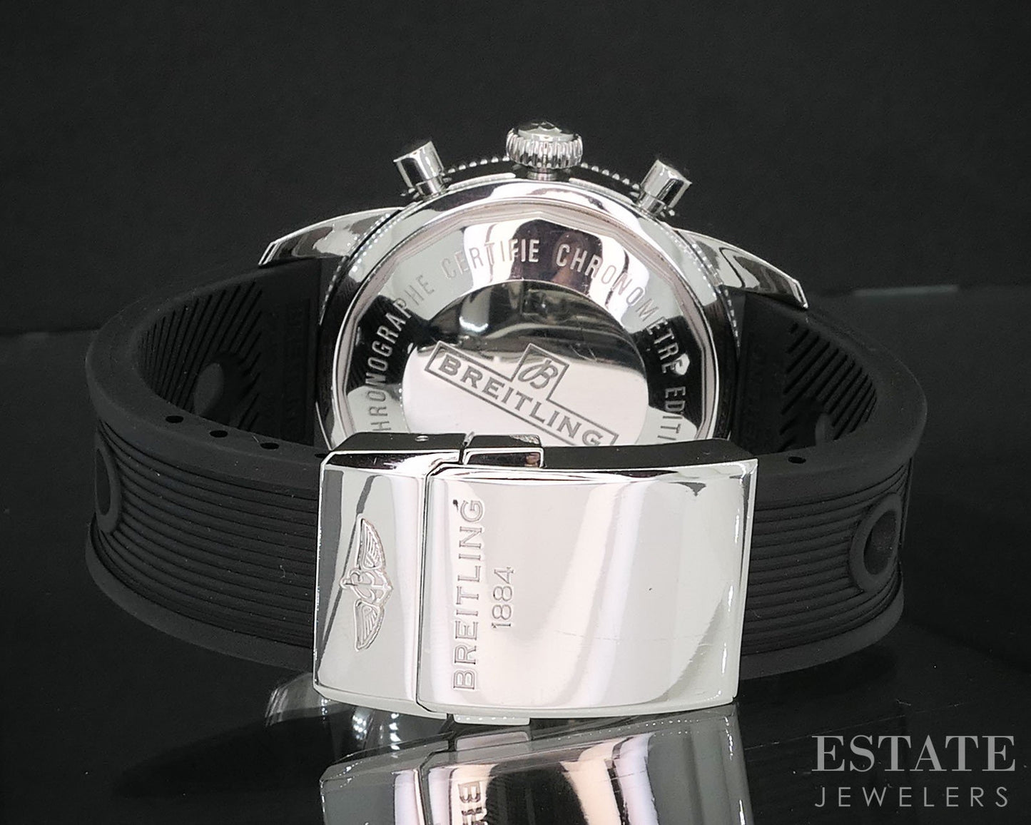Breitling Superocean Heritage A13320 Black Stainless Mens Watch i19290